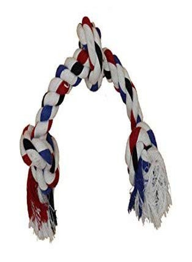 BLACK DOG Cotton Durable Dog Chew Rope Toy for Small to Medium Dogs (Colour May Vary) - Image 1